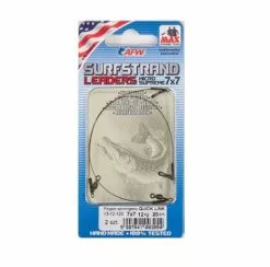 American Fishing Wire Surfstrand Onderlijn Quicklink 7x7 15cm