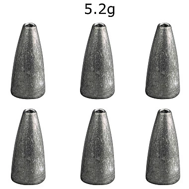 Spro Lead Bullet Sinkers 5,2g (6st) 2 Spro Lead Bullet Sinkers 5,2g (6st) - Afbeelding 2