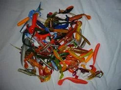 100 Shads/Twisters In Een Zak SUPER GOEDKOOP