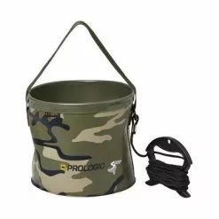 Prologic Camo Water Bucket - 8.6l - Opvouwbare Emmer