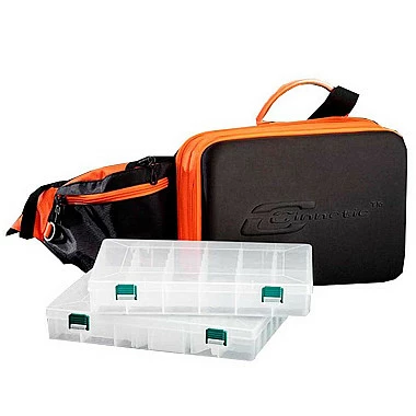 Kunstaastas Cinnetic Cross Bag Pro + 2 Tackleboxen 1 Kunstaastas Cinnetic Cross Bag Pro + 2 Tackleboxen