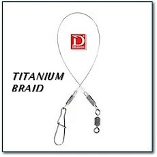 Dragon Titanium Braid Pike Leaders 23kg 30cm