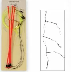 10 STUKS Platvispaternoster Albatros 3 Afhouders