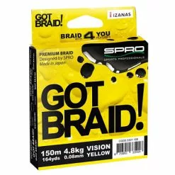 Spro Got Braid Yellow 150m